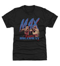 Men's Black Max Holloway Strike Premium T-Shirt